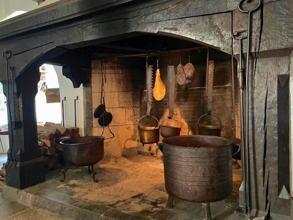 Medieval Kitchen at Marksburg Castle